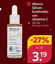 Alterra - Sérum Iluminador Con Vitamina C