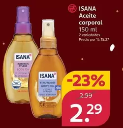Isana - Aceite Corporal