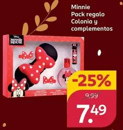 Minnie - Pack Regalo Colonia Y Complementos