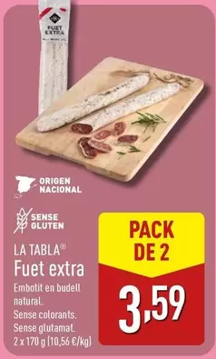 La Tabla - Fuet Extra