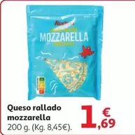 Auchan - Queso Rallado Mozzarella