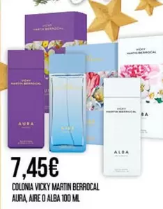 aura - Colonia Vicky Martin Berrocal Aire O Alba