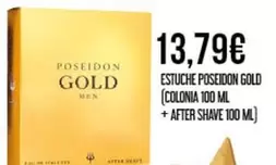 poseidon - Estuche Gold Colonia + After Shave