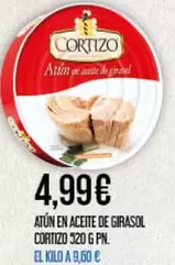 Cortizo - Atun En Aceite De Girasol