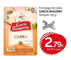 García Baquero - Formatge De Cabra Llenques
