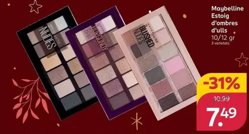 Maybelline - Estoig D'Ombres D'Ulls