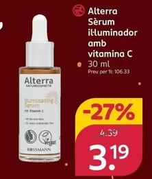 Alterra - Sèrum Iluminado Amb Vitamina C