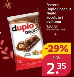 Ferrero - Duplo Chocnut Neula, Xocolata I Avellana 