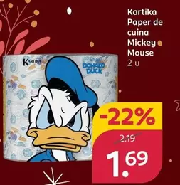 Kartika - Paper De Cuina Mickey Mouse
