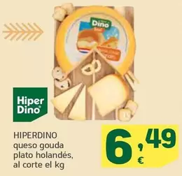 Hiperdino - Queso Gouda Plato Holandes