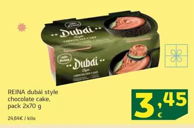 Postres Reina - Dubaí Style Chocolate Cake