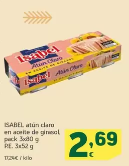 Isabel - Atun Claro En Aceite De Girasol