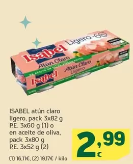 Isabel - Atun Claro Ligero