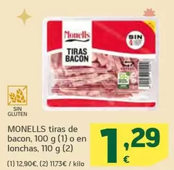 Monells - Tiras De Bacon