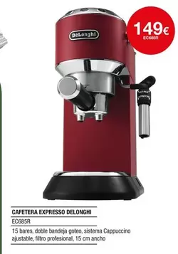 DeLonghi - Cafetera Expresso