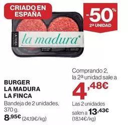 La Finca - Burger La Madura