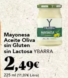Ybarra - Mayonesa Aceite Oliva Sin Gluten Sin Lactosa