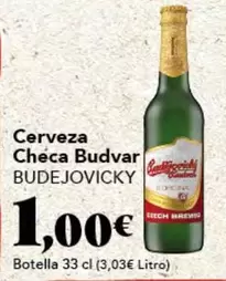 Cerveza Checa Budvar