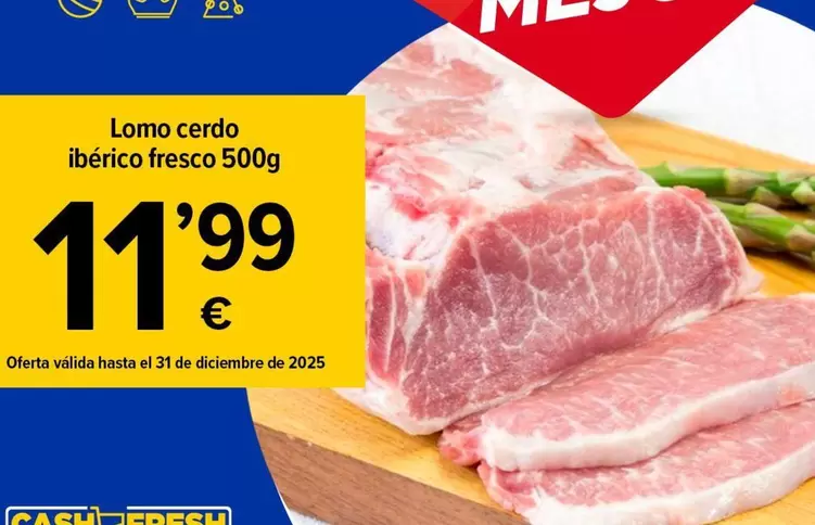 Lomo Cerdo Ibérico Fresco