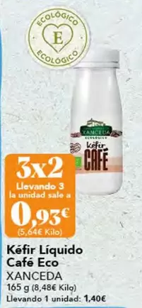 xanceda - Kéfir Líquido Cafe Eco