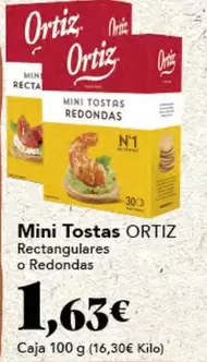 Ortiz - Mini Tostas