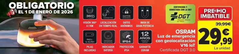 Osram - Luz De Espritado Con Boscoacion