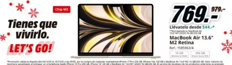 Ram - Macbook Air 13.6" M2 Retina