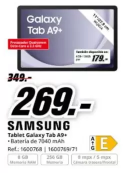 Samsung - Galaxy Tab A9+