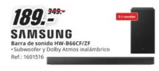 Samsung - Barra De Sonido Hw-b66cf/zf
