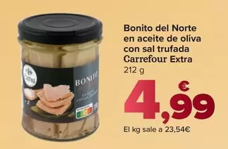 Carrefour Extra - Bonito Del Norte En Aceite De Oliva Con Sal Trufada
