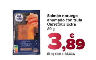 Carrefour Extra - Salmón Noruego Ahumado Con Trufa