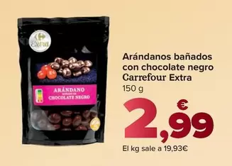 Carrefour Extra - Arándanos Bañados Con Chocolate Negro