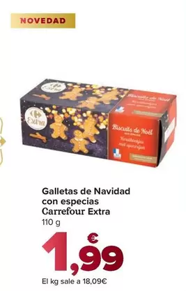 Carrefour Extra - Galletas De Navidad Con Especias