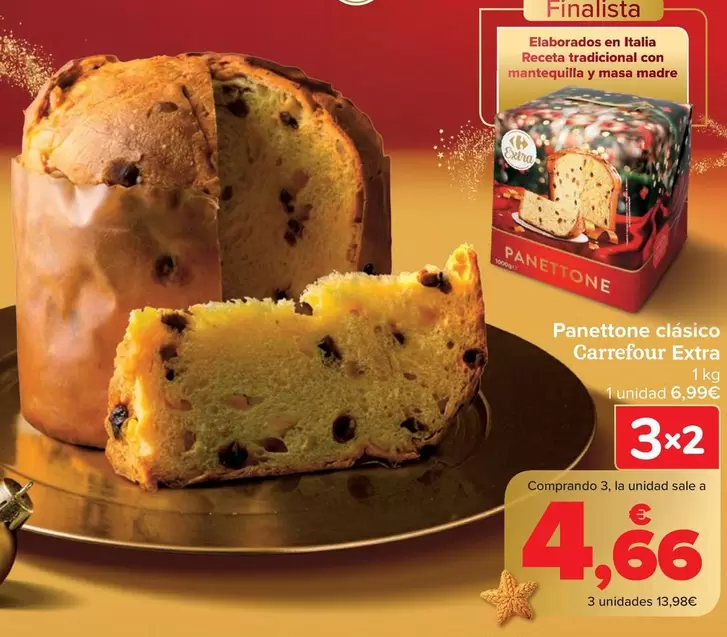 Carrefour Extra - Panettone Clásico