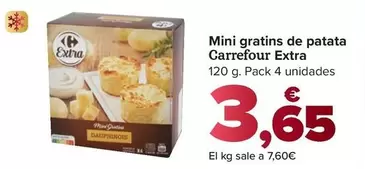 Carrefour Extra - Mini Gratins De Patata