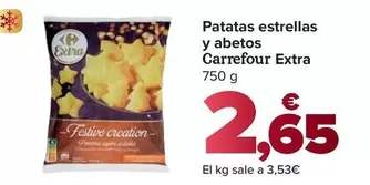 Carrefour Extra - Patatas Estrellas Y Abetos