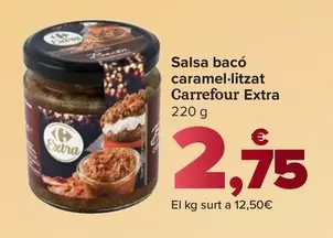 Carrefour Extra - Salsa Bacon Caramelizado