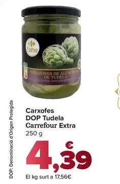 Carrefour Extra - Alcachofas D.O.P. Tudela
