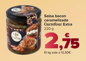 Carrefour Extra - Salsa Bacon Caramelizado 