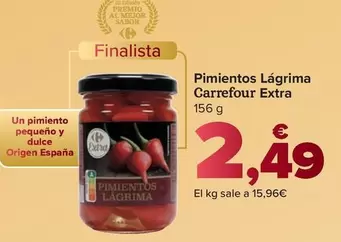 Carrefour Extra - Pimientos Lágrima 