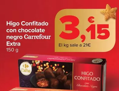 Carrefour Extra - Higo Confitado Con Chocolate Negro