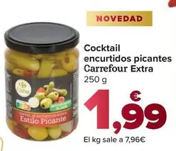 Carrefour Extra - Cocktail  Encurtidos Picantes  