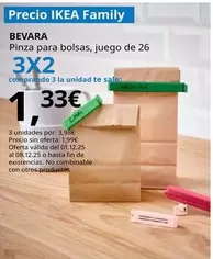 Bevara - Pinza Para Bolsas, Juego De 26, Colores Variados