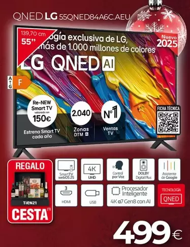 LG - Qned 55QNED84A6C.AEU