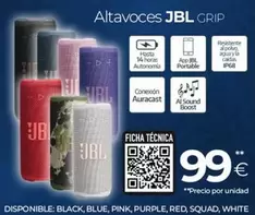 JBL - Altavoces Grip