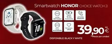 Honor - Smartwatch CHOICE WATCH 2i