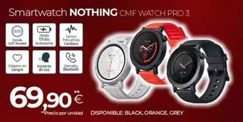 Nothing - Smartwatch CMF WATCH PRO 3