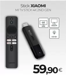 Xiaomi - Stick MI TV STICK 4K2ND Gen