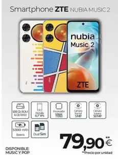 ZTE - Smartphone NUBIA Music 2