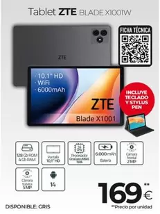 ZTE - Tablet Blade X100TW